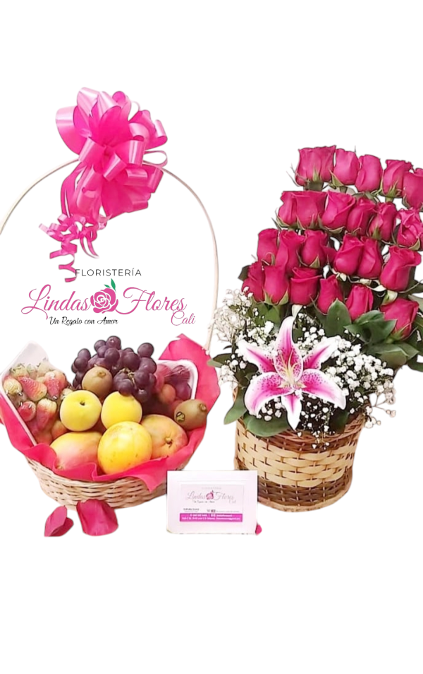 Flores Con frutas Cali